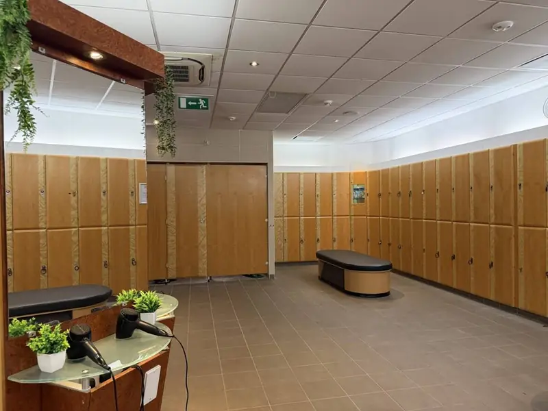 Changing rooms at truGym Ipswich